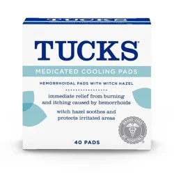 Tucks Medicated Hemorrhoid Cooling Pads