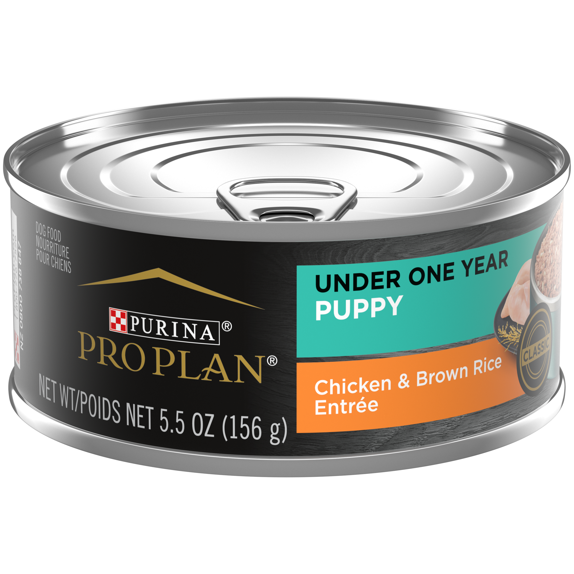 slide 1 of 2, Pro Plan Purina Pro Plan Wet Puppy Food, Chicken and Brown Rice Entree, 5.5 oz