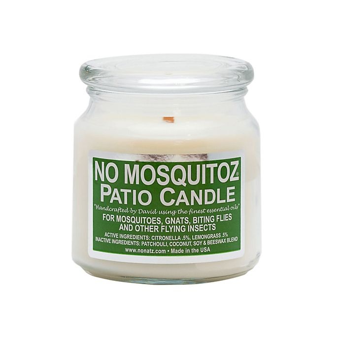 slide 1 of 1, No Natz No Mosquitoz Patio Candle, 16 oz