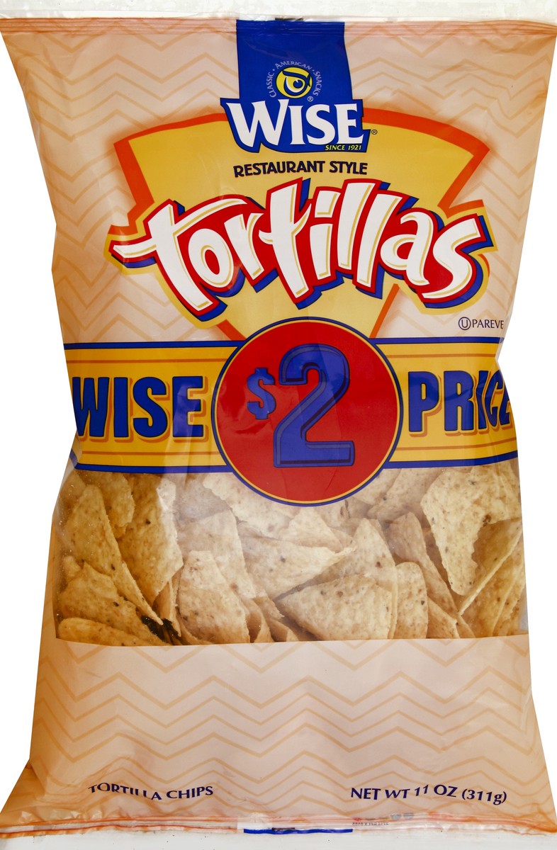 slide 5 of 5, Wise Tortilla , 11 oz