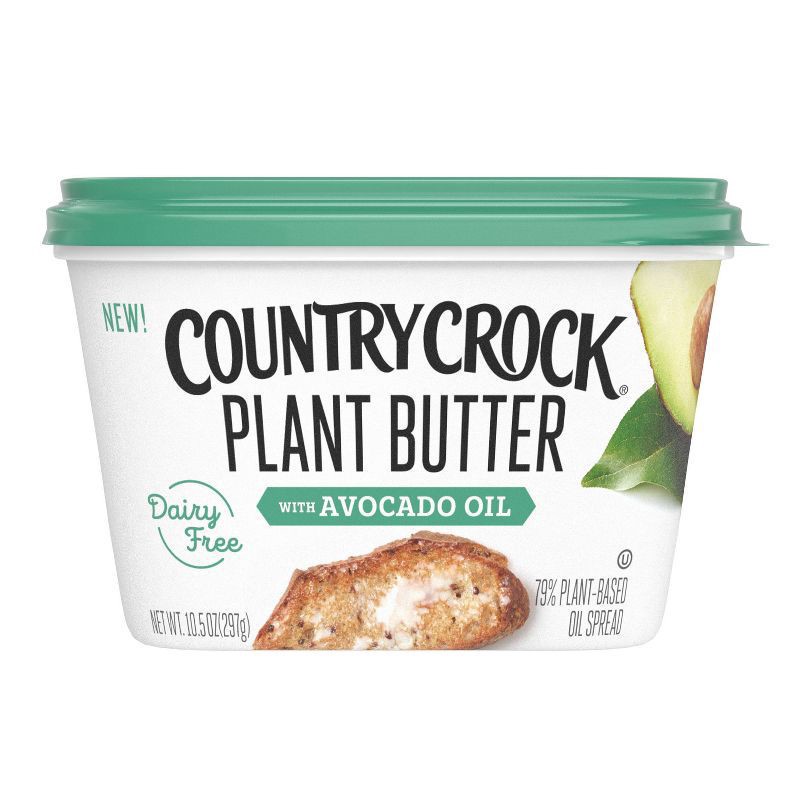 slide 1 of 9, Country Crock Plant Butter with Avocado Oil 10.5 oz, 10.5 oz