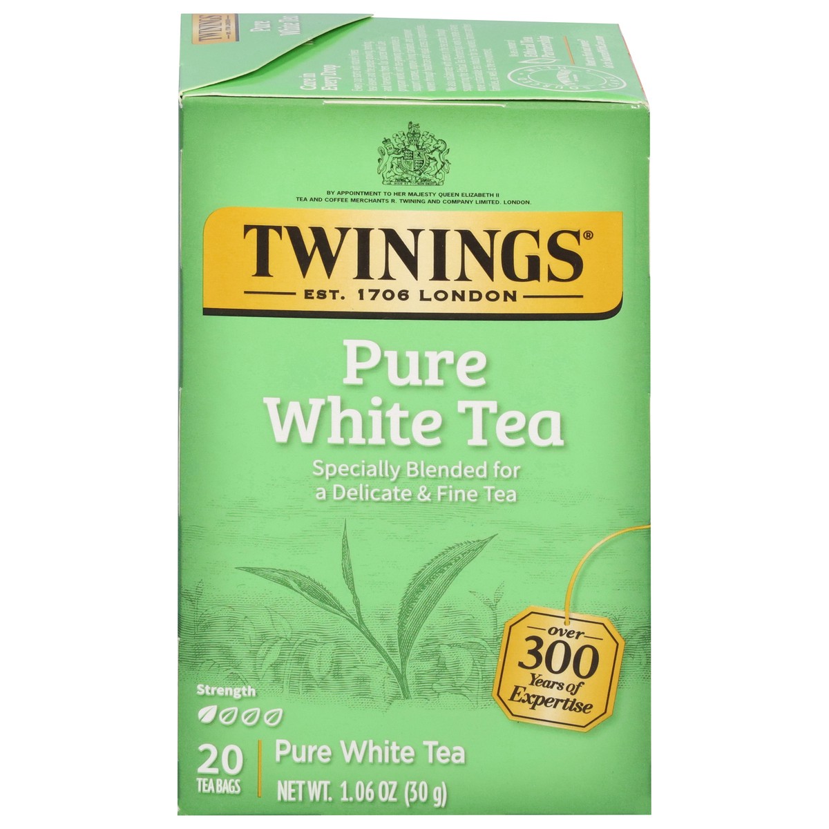 slide 1 of 9, Twinings Pure White Tea 20 Tea Bags, 20 ct