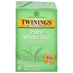 Twinings Pure White Tea 20 Tea Bags