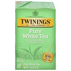 Twinings Pure White Tea 20 Tea Bags