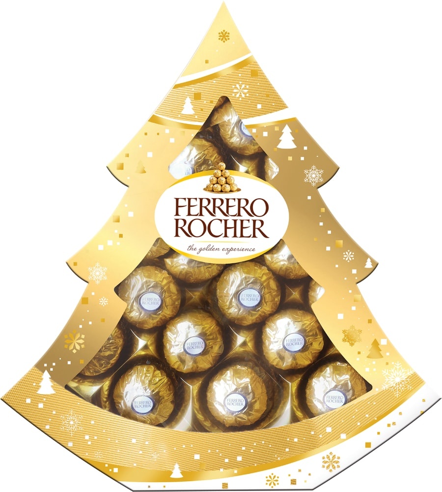 slide 1 of 1, Ferrero Rocher Fine Hazelnut Chocolates, 5.3 oz