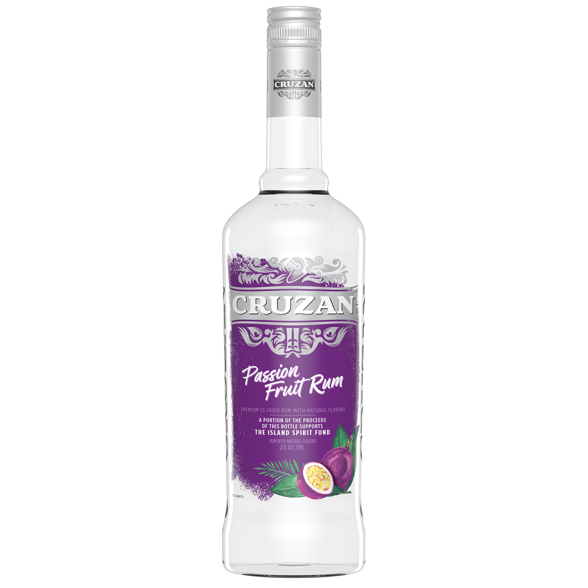 slide 2 of 2, Cruzan Passion Fruit Flavored Rum 750 ml, 750 ml