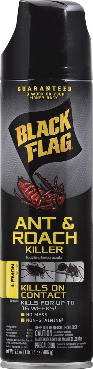 slide 6 of 9, Black Flag Lemon Scent Ant & Roach Killer 17.5 oz, 17.5 oz