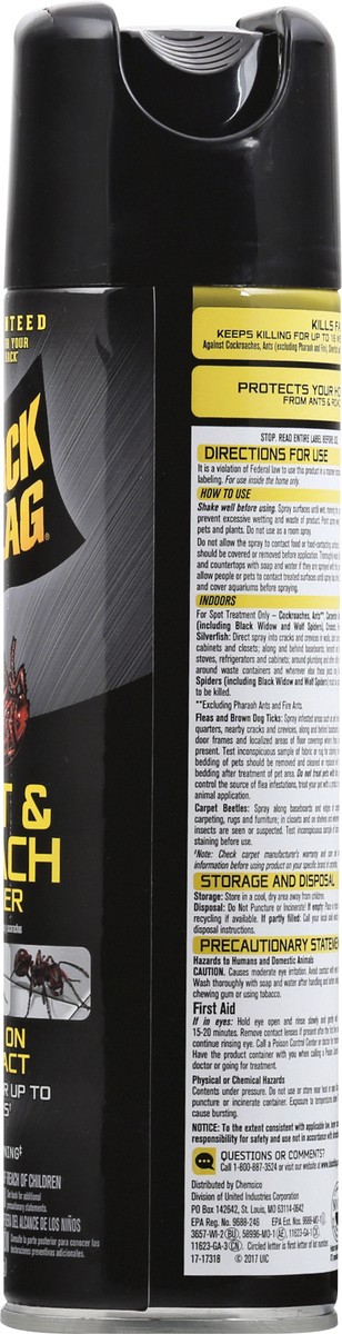 slide 8 of 9, Black Flag Lemon Scent Ant & Roach Killer 17.5 oz, 17.5 oz