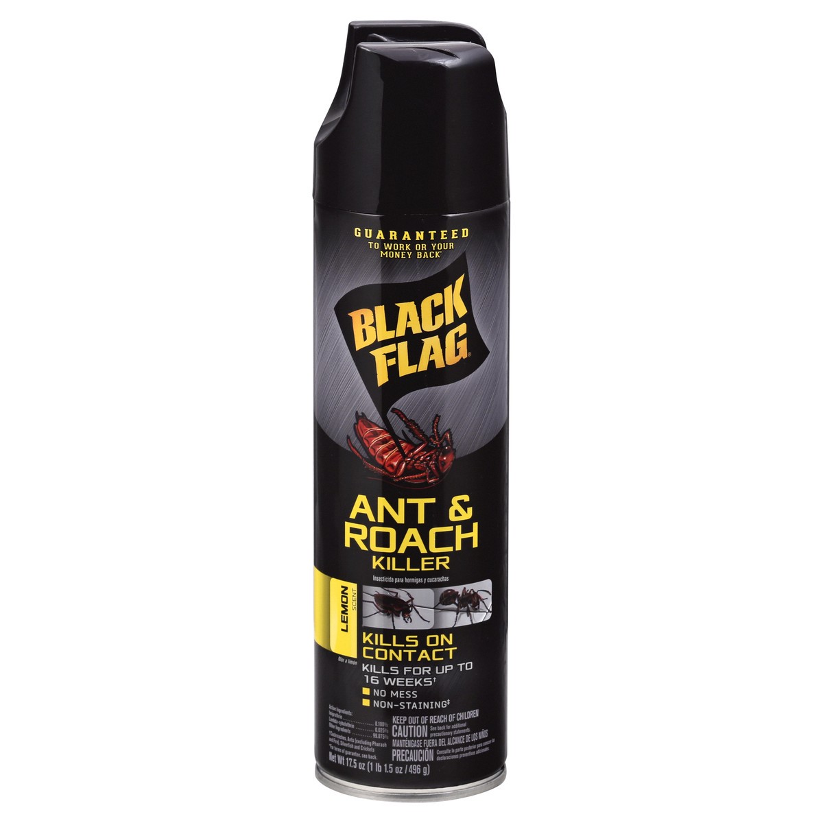 slide 1 of 9, Black Flag Lemon Scent Ant & Roach Killer 17.5 oz, 17.5 oz