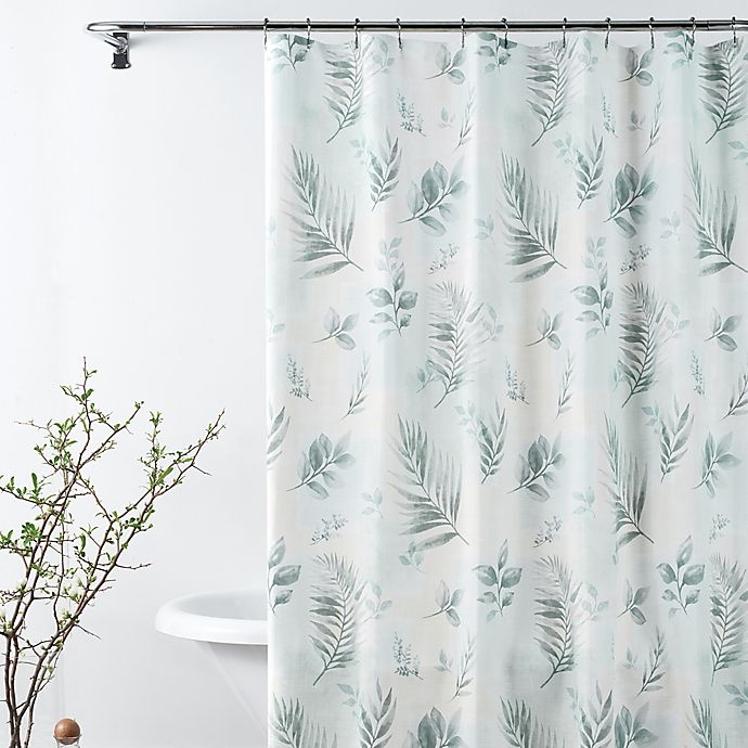 slide 2 of 4, Croscill Rothbury Shower Curtain - Sage Green, 72 in x 72 in