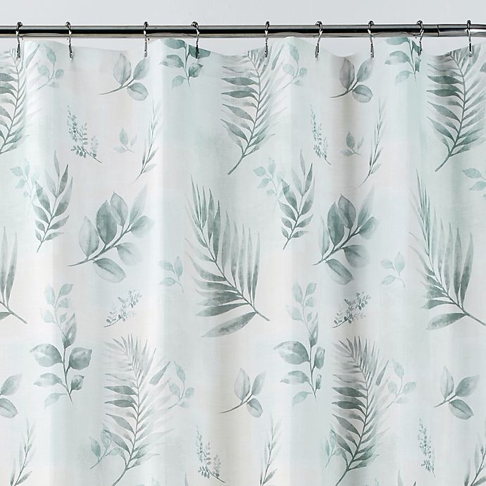 slide 4 of 4, Croscill Rothbury Shower Curtain - Sage Green, 72 in x 72 in