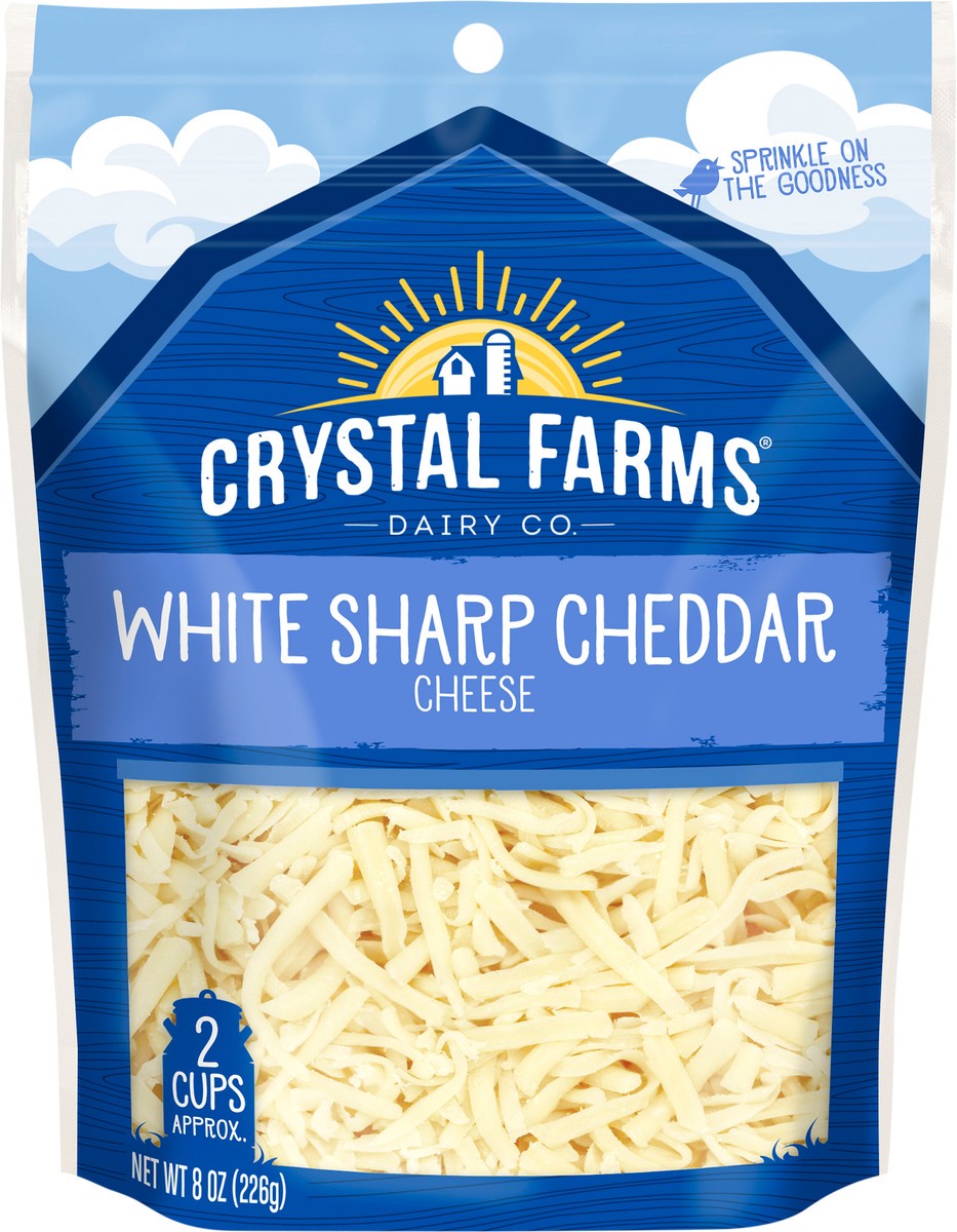 slide 3 of 4, Crystal Farms Wisconsin Sharp, 8 oz