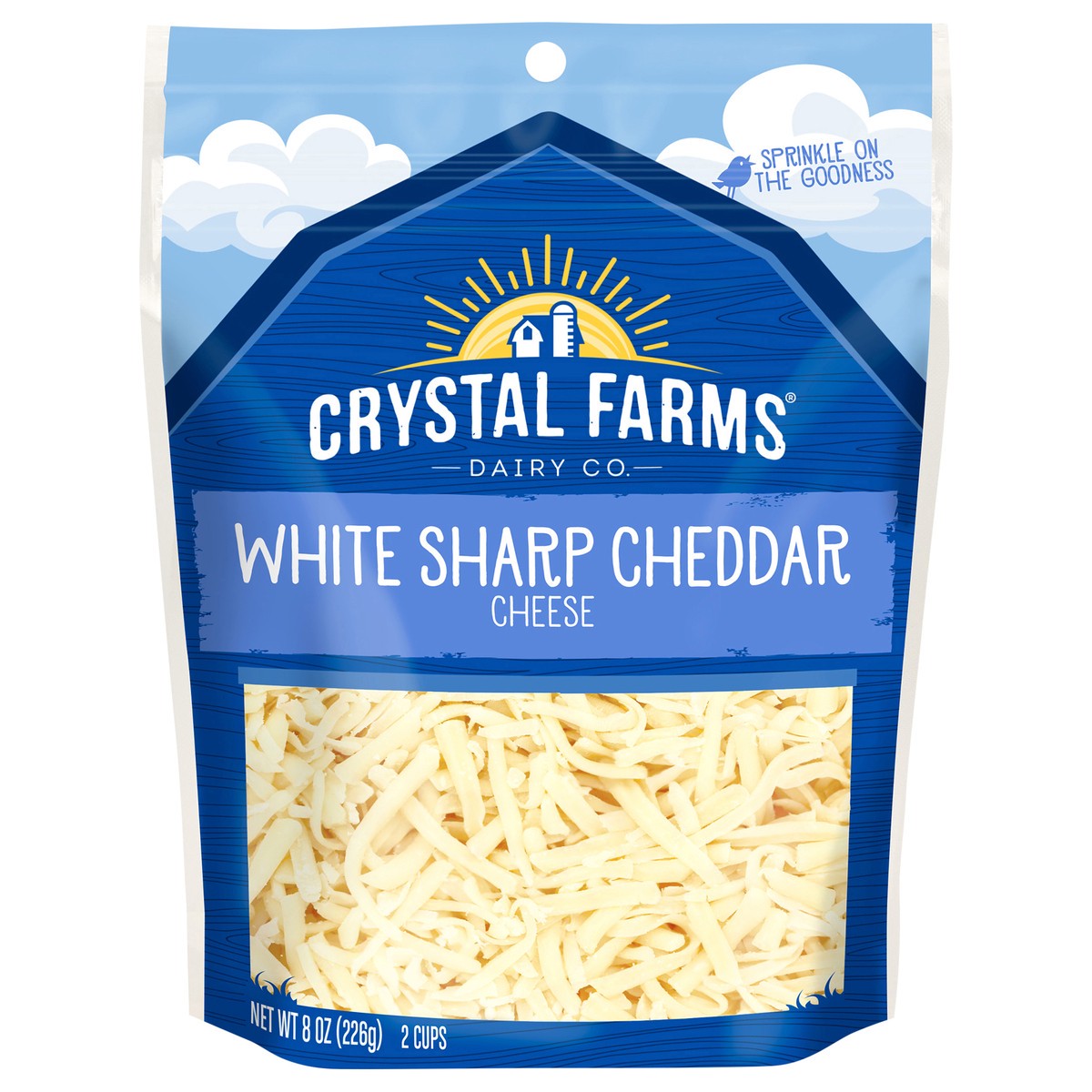 slide 1 of 4, Crystal Farms Wisconsin Sharp, 8 oz