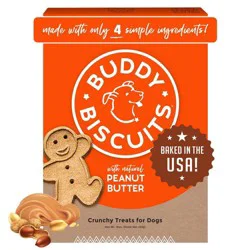 Buddy Biscuits Oven Baked Crunchy Treats for Dogs 16 oz