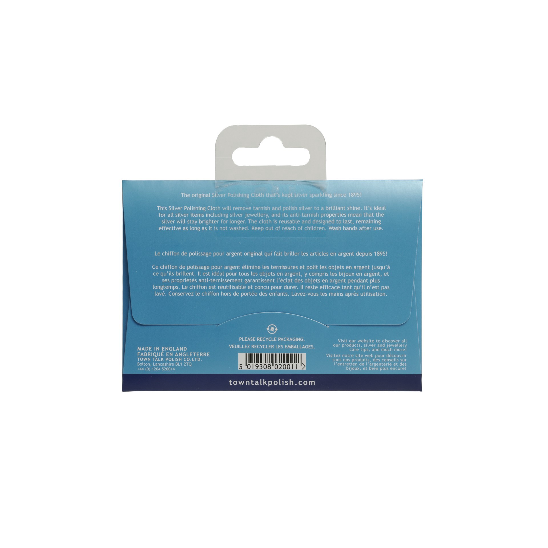 slide 3 of 3, Town Talk Silver Polishing Cloth, 5 in x 7 in