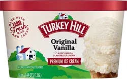 Turkey Hill Premium Original Vanilla Ice Cream 1.44 qt