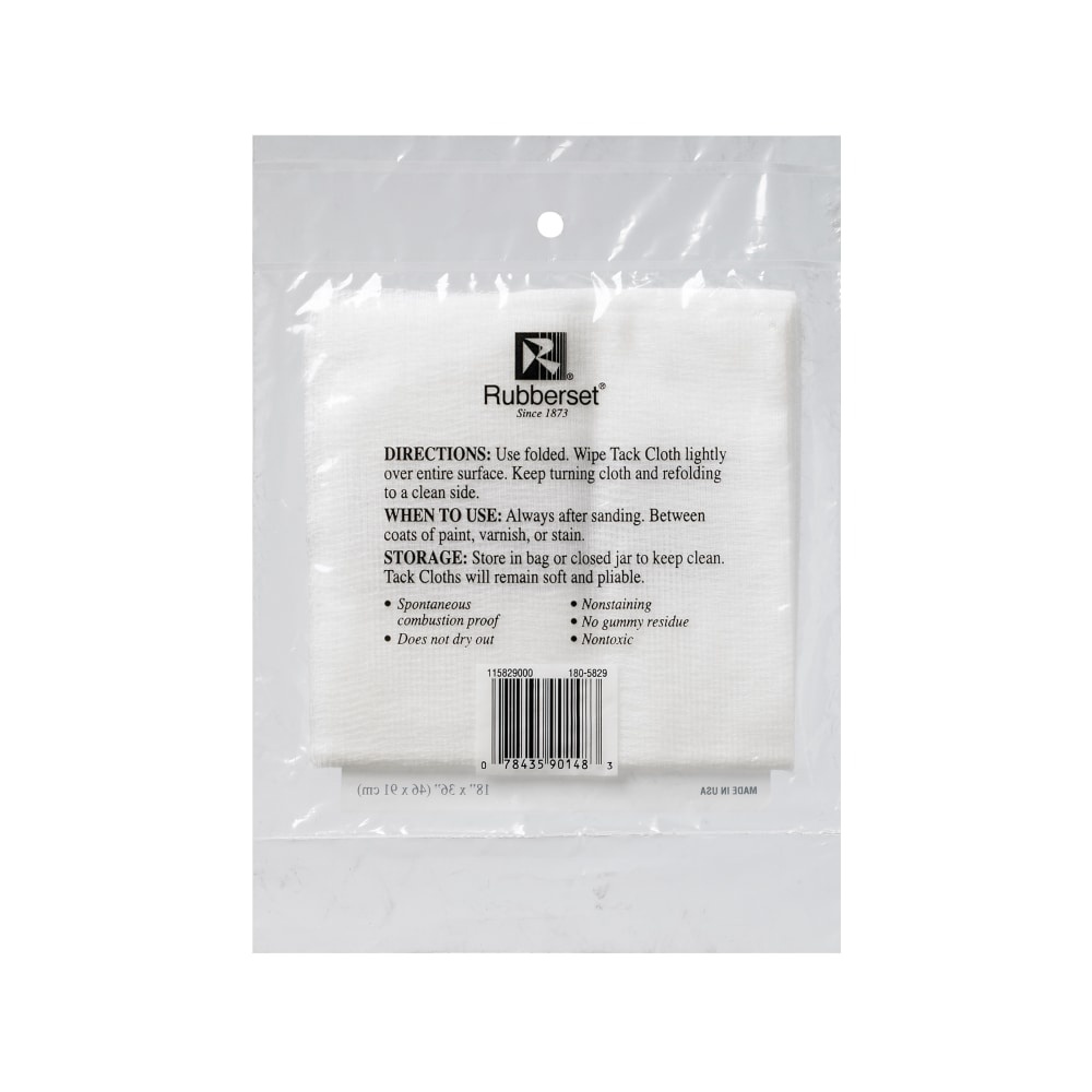 slide 1 of 1, Rubberset Tack Cloth, 1 ct