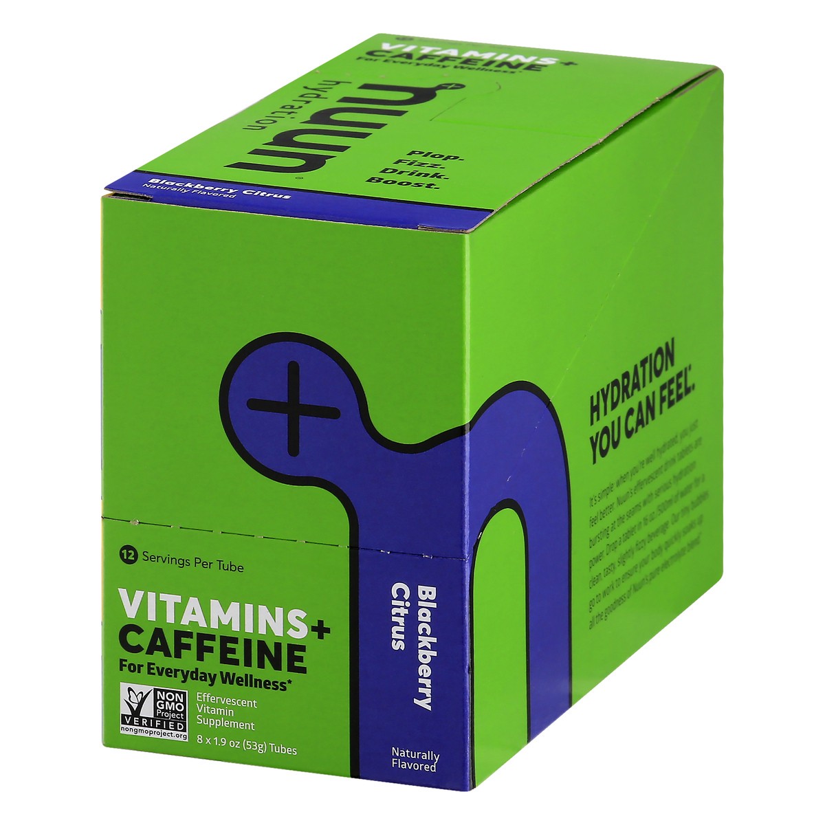 slide 3 of 13, Nuun Hydration Blackberry Citrus Vitamins + Caffeine - 8 ct, 8 ct