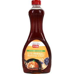 Weis Quality Original Lite Reduced Calorie Syrup