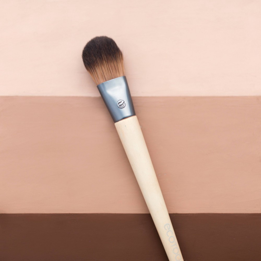 slide 3 of 5, EcoTools Paris Presents Foundation Brush, 1 ct