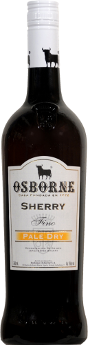 slide 2 of 2, Osborne Pale Dry Fino Sherry, 750 ml