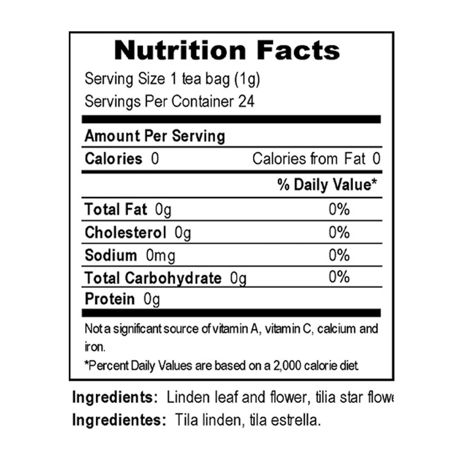 slide 3 of 5, Tadin Tila Linden Tea, 1 ct