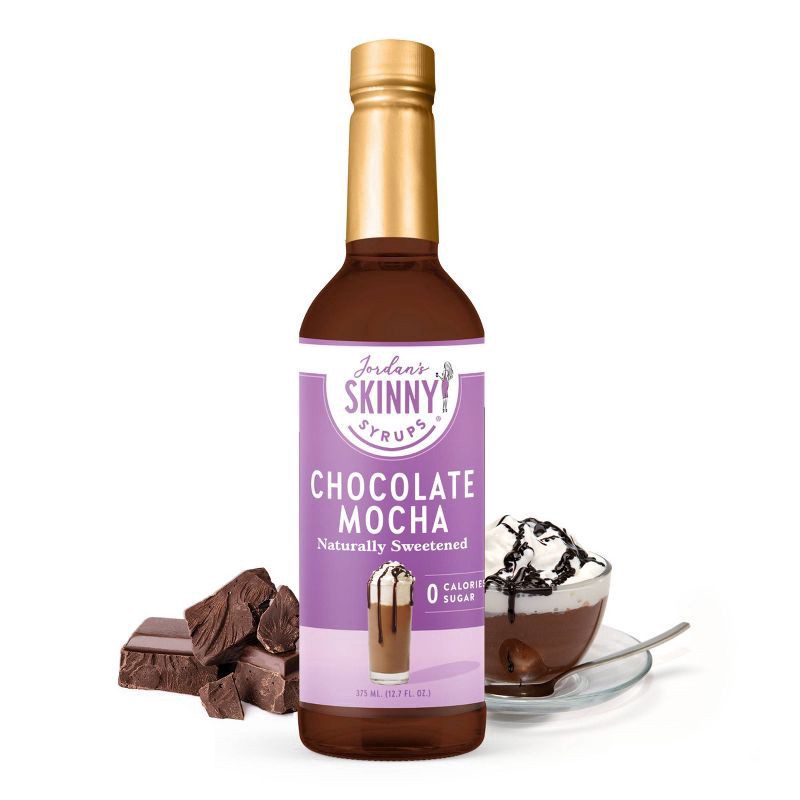 slide 3 of 4, Jordan's Skinny Mixes Chocolate Mocha Syrup - 12.7 fl oz, 12.7 fl oz