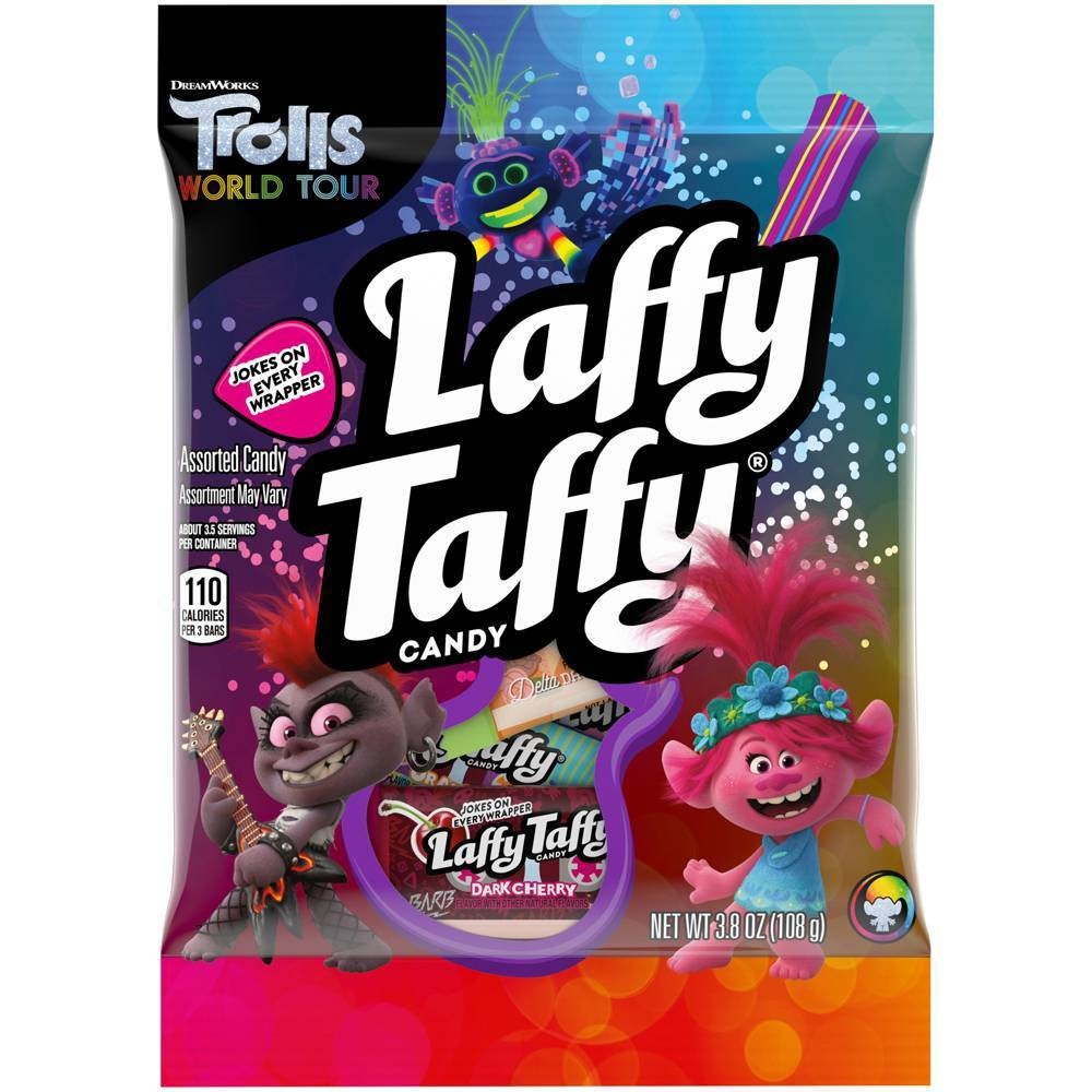 slide 1 of 1, Laffy Taffy Trolls Halloween Taffy, 3.8 oz