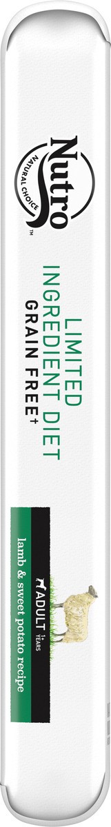 slide 13 of 15, Nutro Grain Free Adult 1+ Years Lamb & Sweet Potato Recipe Dog Food 22 lb, 22.02 lb