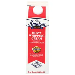Knudsen Heavy Whipping Cream 1 qt