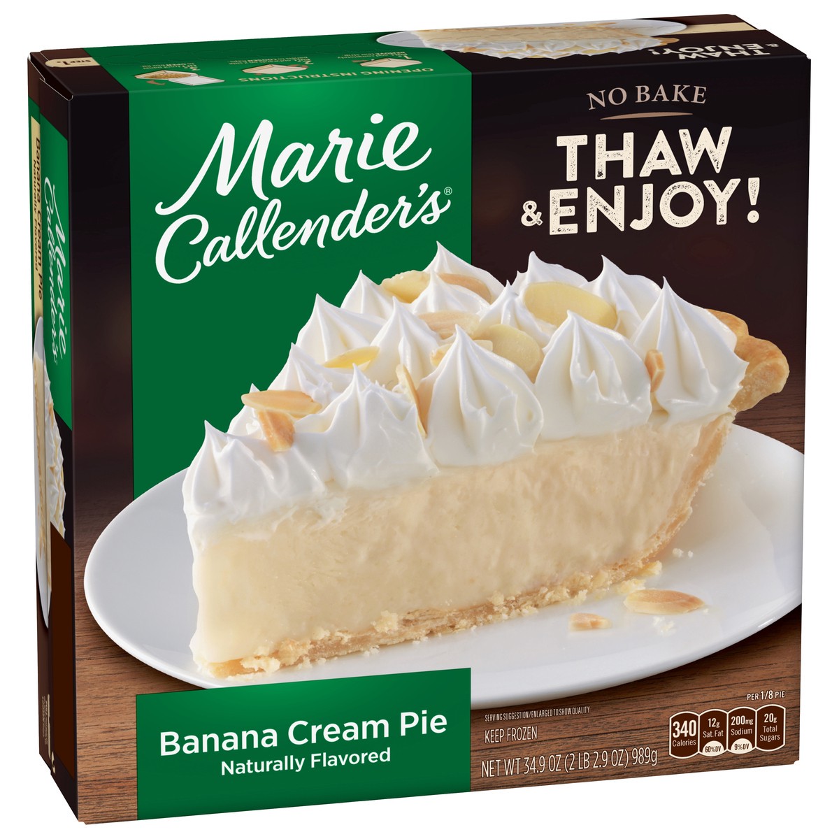 slide 3 of 9, Marie Callender's Banana Cream Pie 34.9 oz, 34.9 oz