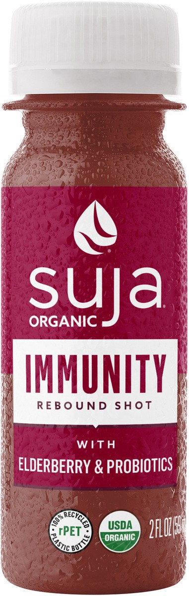 slide 8 of 8, Suja Organic Immunity Rebound Shot With Elderberry & Probiotics, 2 fl oz