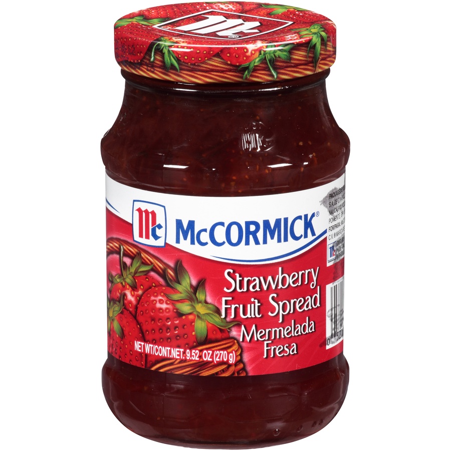 slide 1 of 1, McCormick Strawberry Fruit Spread, 9.52 oz