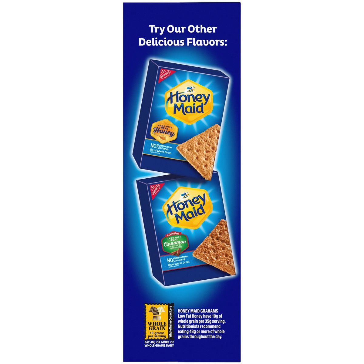 slide 8 of 9, Honey Maid Low Fat Honey Graham Crackers, 14.4 oz, 14.4 oz