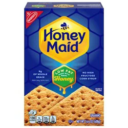 Honey Maid Low Fat Honey Graham Crackers, 14.4 oz