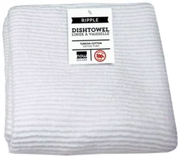 Now Designs Ripple White Kitchen Towel
