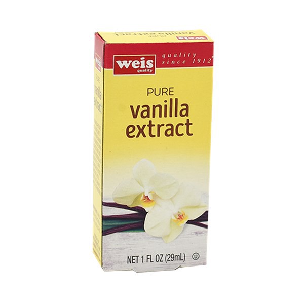 slide 1 of 1, Weis Quality Pure Vanilla Extract, 1 fl oz