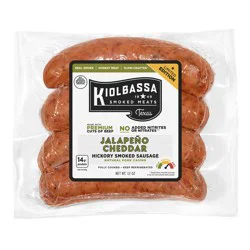 Kiolbassa Jalapeño Cheddar Hickory Smoked Sausage - 4 Link (12oz)