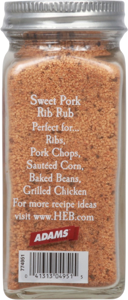 slide 10 of 14, Adams Reserve Sweet Pork Rib Rub 3.1 oz, 3.1 oz