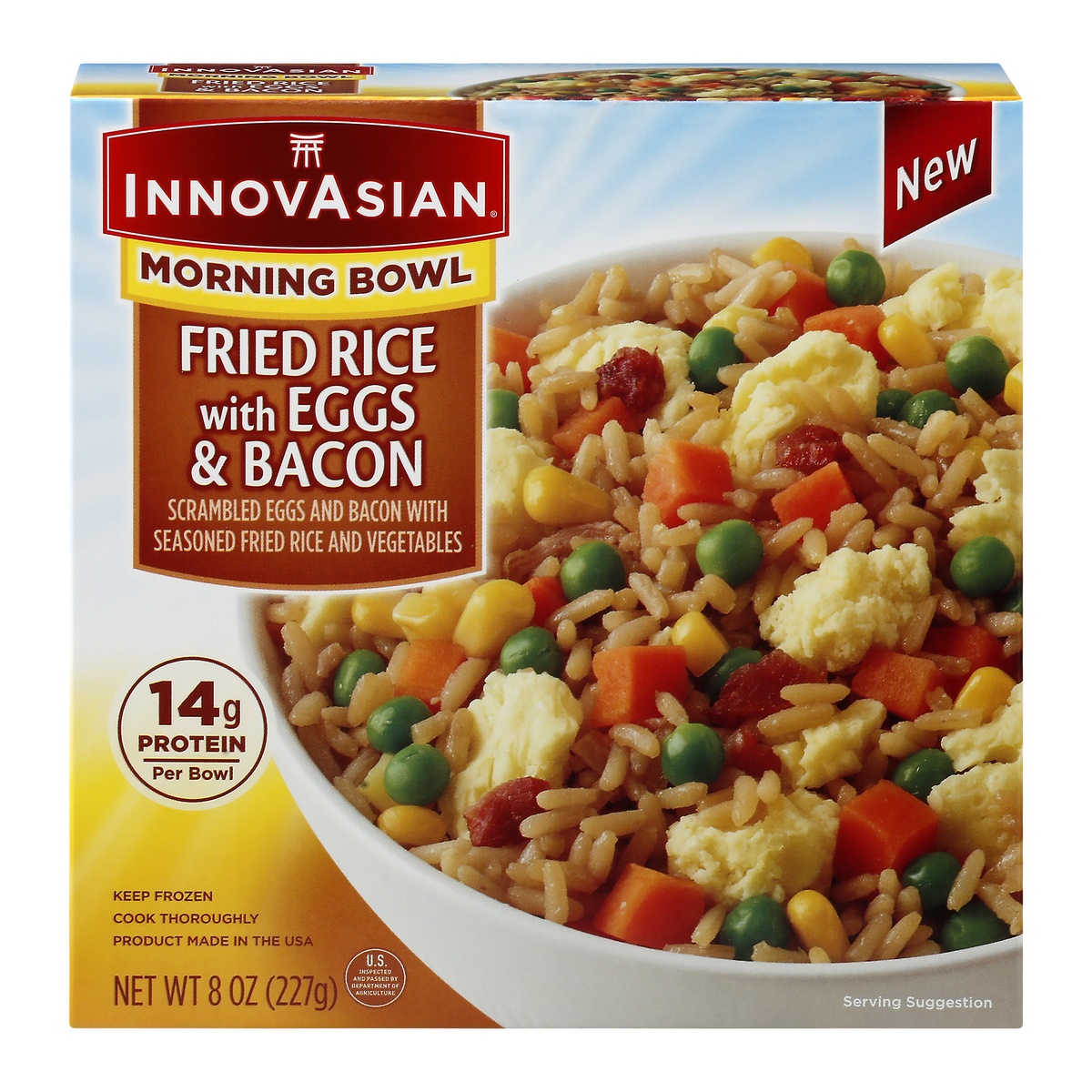 slide 1 of 1, Innovasian Bacon Egg Bowl, 8 oz