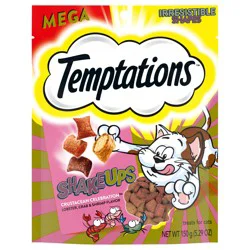 Temptations ShakeUps Crustacean Celebration Cat Treats with Lobster, Seafood, Crab and Shrimp - 5.29oz