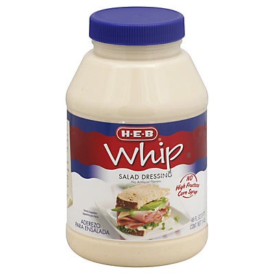 slide 1 of 1, H-E-B Whip Salad Dressing, 48 oz