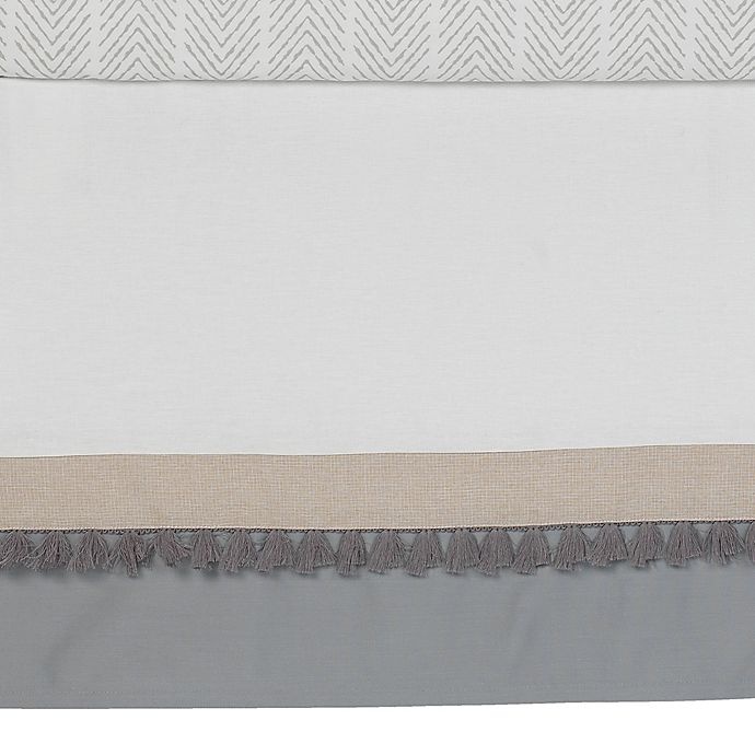 slide 6 of 12, Lambs & Ivy Linen Safari Crib Bedding Set - White, 4 ct