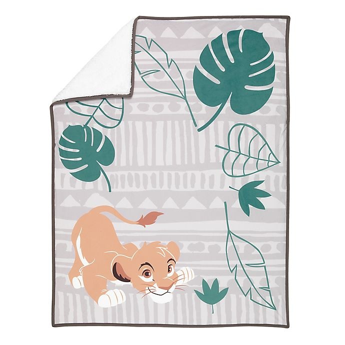 slide 4 of 6, Disney The Lion King Simba Photo Op Receiving Blanket - Taupe, 1 ct