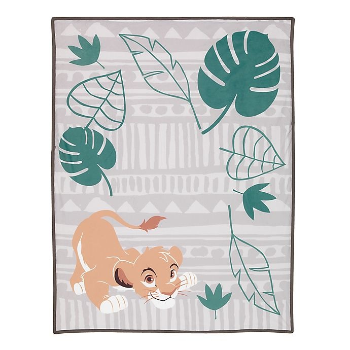 slide 5 of 6, Disney The Lion King Simba Photo Op Receiving Blanket - Taupe, 1 ct