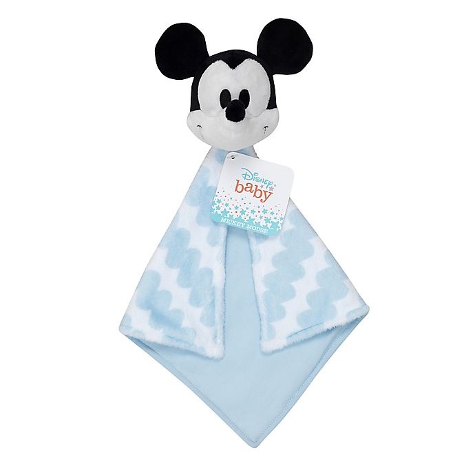 slide 2 of 3, Disney Mickey Mouse Security Blanket - Blue, 1 ct