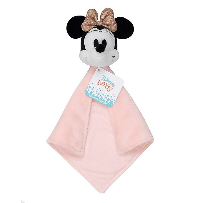 slide 3 of 3, Disney Minnie Mouse Security Blanket - Pink, 1 ct