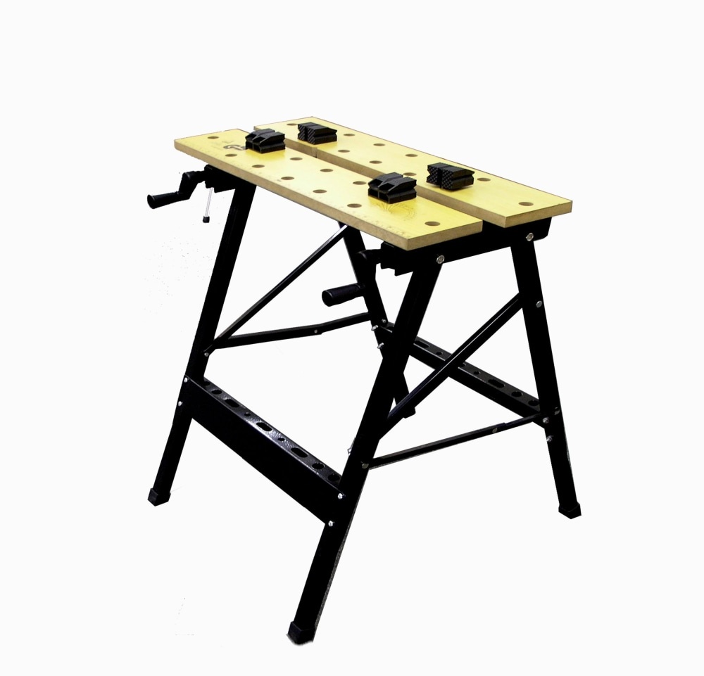 slide 1 of 1, Allied Portable Work Station - Yellow/Black, 1 ct