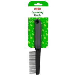 Meijer Grooming Comb for Dogs, Blue, 1 ct