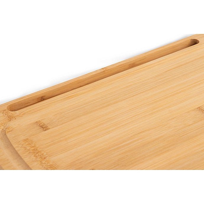 slide 3 of 6, Dexas Prep Tech Home Chef Bamboo Cutting Board, 16 in x 12 in